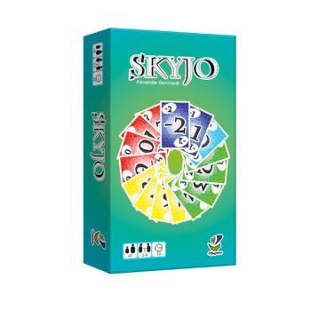 Skyjo - Jeu de plateau de stratégie d'ambiance enfants cadeau - 12a - Rouge et Noir