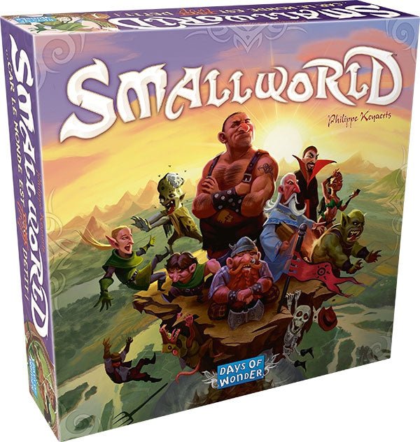 Smallworld - Jeu de plateau de stratégie - Rouge et Noir