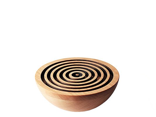 Sphaera - Labyrinthe Naef - Jeu d'adresse en bois jeu design cadeau sénior - Rouge et Noir