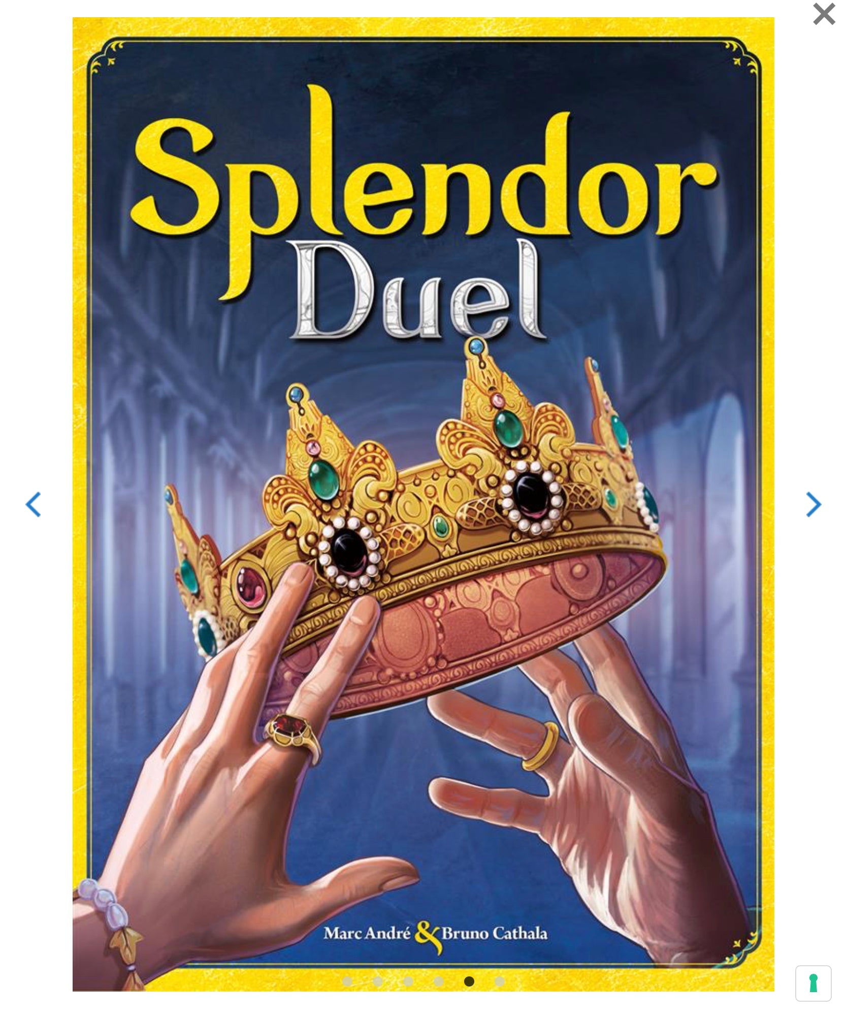 Splendor Duel - jeu de plateau de stratégie à deux - Rouge et Noir