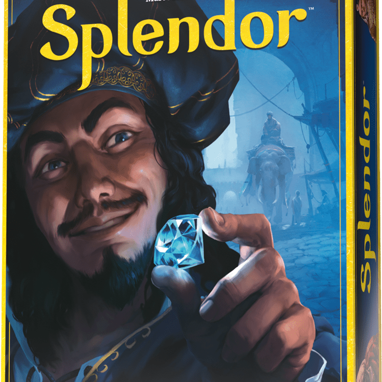 Splendor - Jeu de plateau de stratégie - Rouge et Noir
