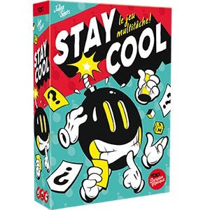 Stay Cool - Jeu de plateau d'ambiance et de vivacité - Rouge et Noir