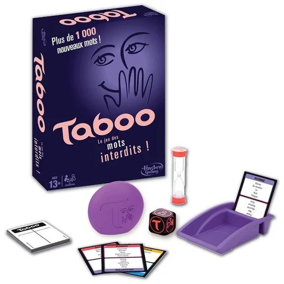 Taboo - Jeu de plateau d'ambiance - Rouge et Noir