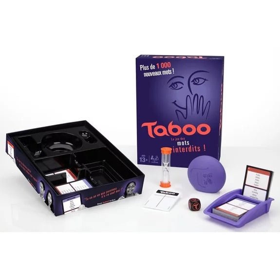 Taboo - Jeu de plateau d'ambiance - Rouge et Noir