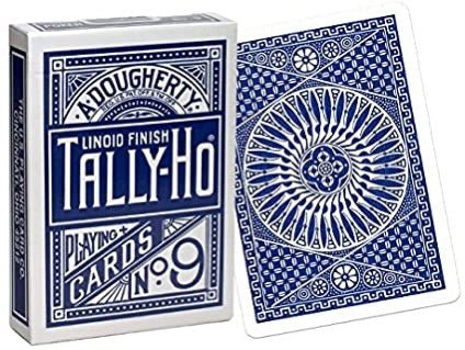 Tally Ho Standard - cartes de poker - Rouge et Noir