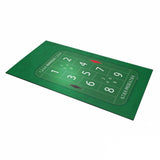 Tapis de Boule - Néoprène - jeu de casino tapis de roulette - Rouge et Noir