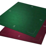 Tapis de bridge - Excellence - tapis de cartes jeu de cartes bridge tapis - Rouge et Noir