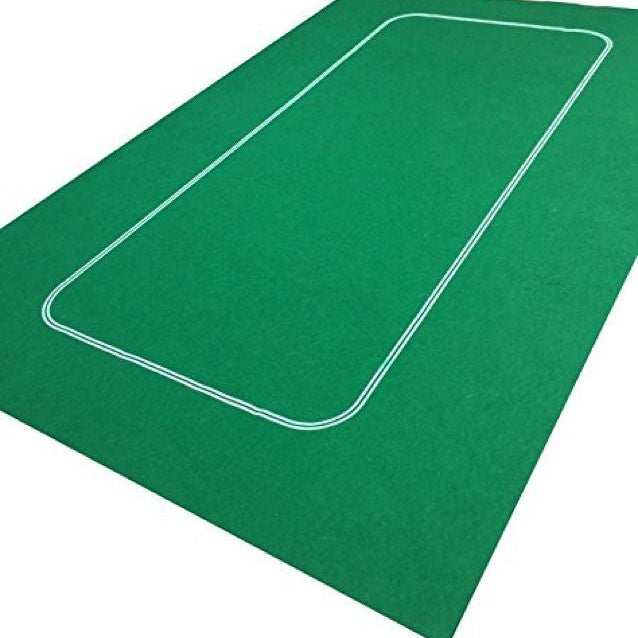 Tapis de Poker en feutre - tapis de poker - Rouge et Noir