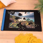 Tapis de puzzle - 3000 p - accessoire de puzzle - Rouge et Noir