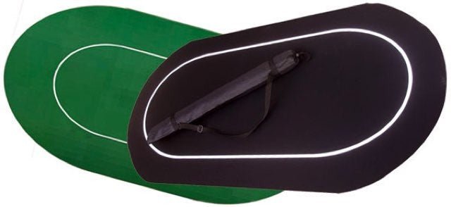 Tapis de poker Ovale Classic | Bleu | 180 x 90cm | Jersey Neoprene Tapis de poker Ovale Classic | Bleu | 180 x 90cm | Jersey Neoprene