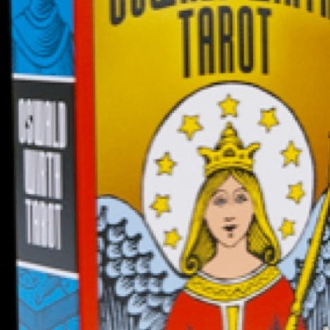 Tarot div Oswald Wirth - jeu divinatoire - Rouge et Noir