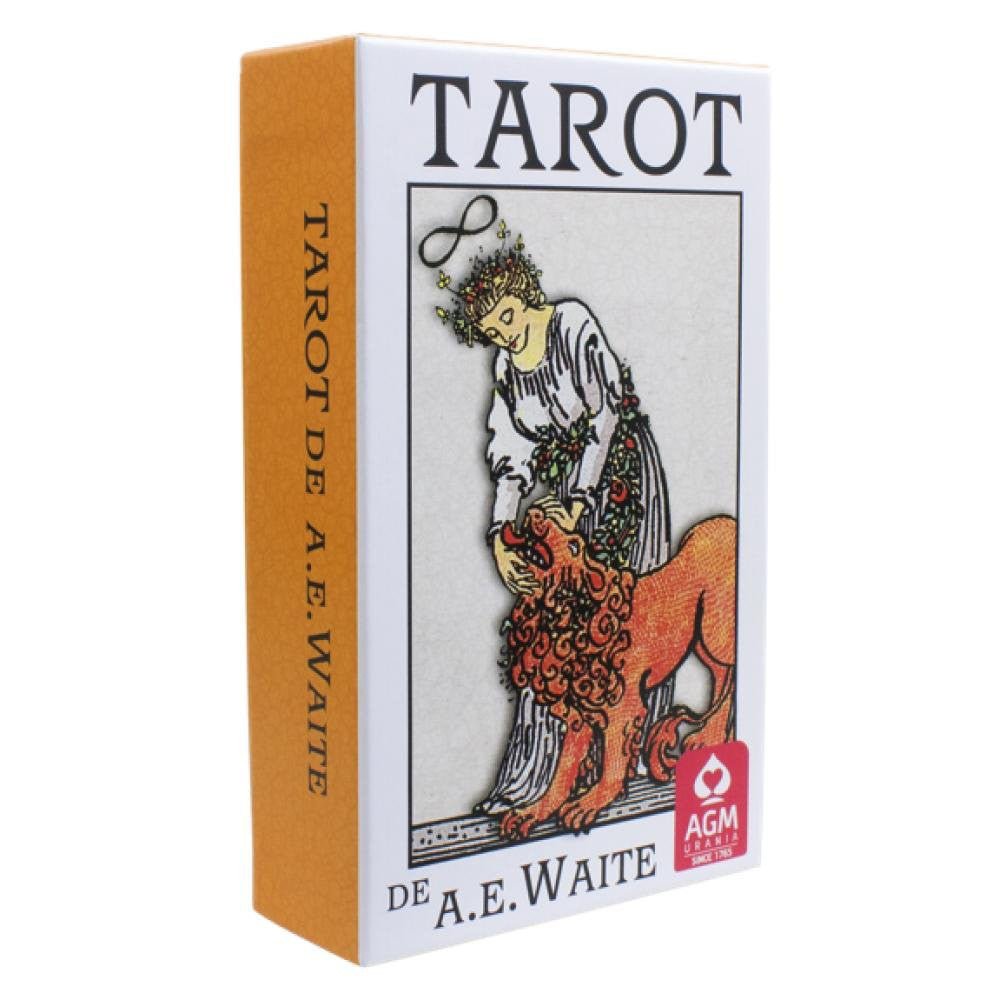 Tarot div Rider Waite - Original - jeu divinatoire - Rouge et Noir