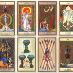 Tarot Divinatoire - Roméo et Juliette - jeu divinatoire TAROT - Rouge et Noir