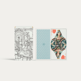 Tarot Grimaud - Nouvelle édition Luxe - jeu de cartes jeu de tarots à jouer coffret de cartes luxe - Rouge et Noir