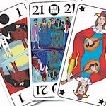 Tarot - Le Fabuleux - jeu de cartes jeu de tarots à jouer - Rouge et Noir