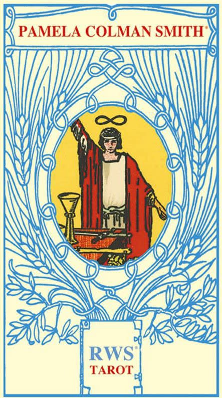 Tarot Pamela Coleman Smith - jeu divinatoire TAROT - Rouge et Noir