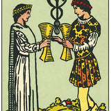 Tarot Pamela Coleman Smith - jeu divinatoire TAROT - Rouge et Noir