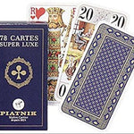 Tarot Piatnik - Super Luxe - jeu de cartes jeu de tarots à jouer - Rouge et Noir