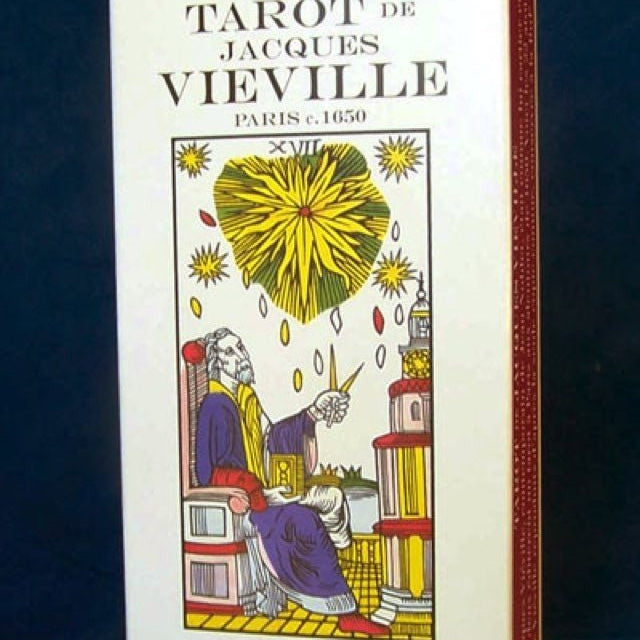 Tarot Vieville - Flornoy - jeu divinatoire - Rouge et Noir