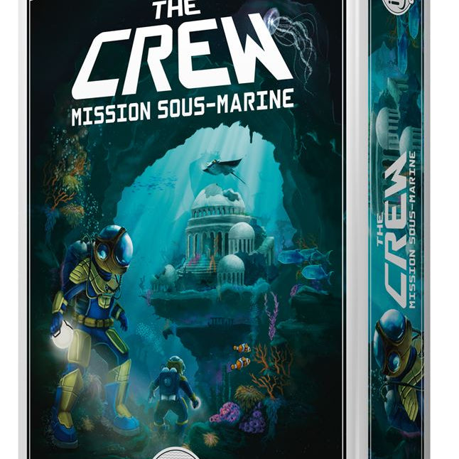 The Crew - Mission Sous - marine - Jeu de plateau de stratégie coopératif - Rouge et Noir