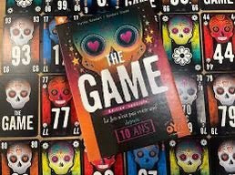 The Game - 10 ans - Best of - Jeu de plateau de stratégie coopératif - Rouge et Noir