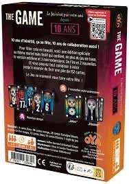 The Game - 10 ans - Best of - Jeu de plateau de stratégie coopératif - Rouge et Noir