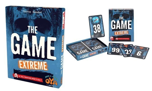 The Game Extrême - Jeu de plateau de stratégie coopératif - Rouge et Noir