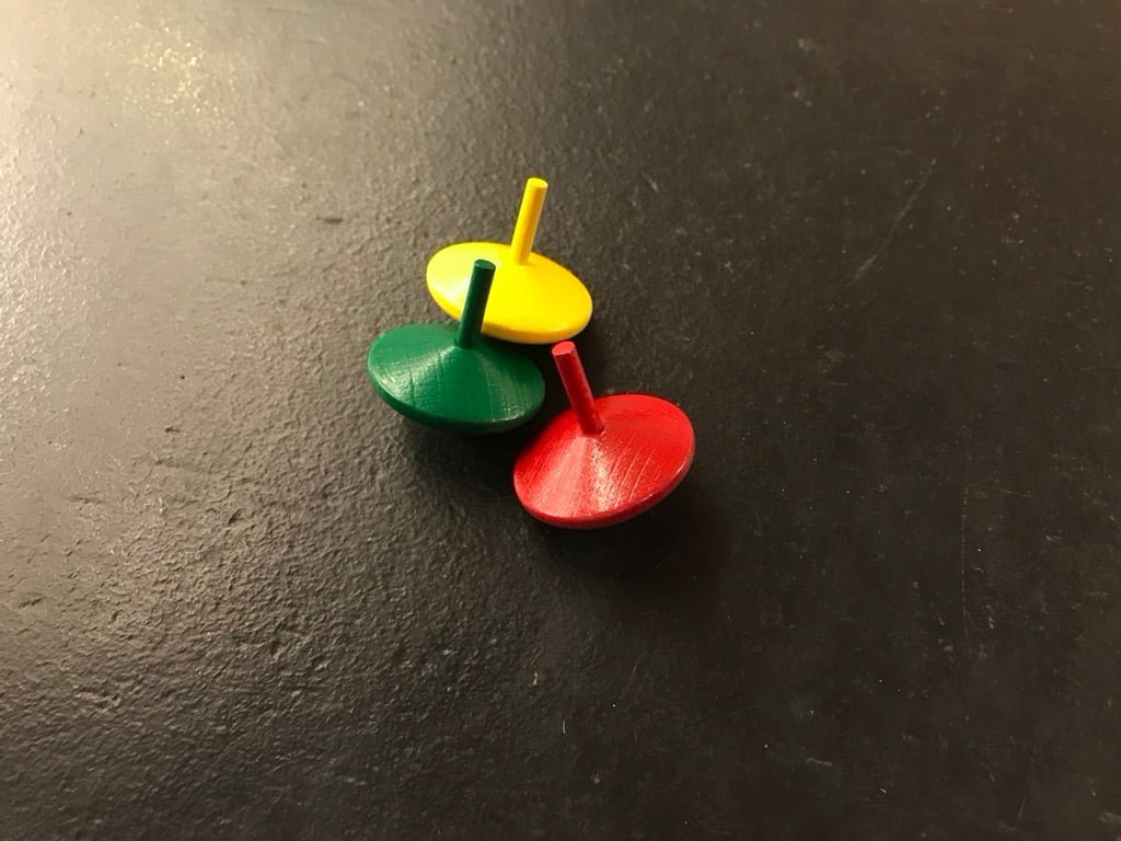 Toupie couleur - Toupies - Rouge et Noir