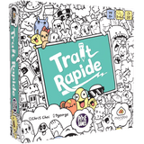 Trait Rapide - Jeu de plateau d'ambiance et de vivacité - Rouge et Noir