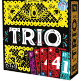 Trio - Jeu de plateau de stratégie d'ambiance enfants cadeau - 12a - Rouge et Noir