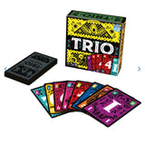 Trio - Jeu de plateau de stratégie d'ambiance enfants cadeau - 12a - Rouge et Noir