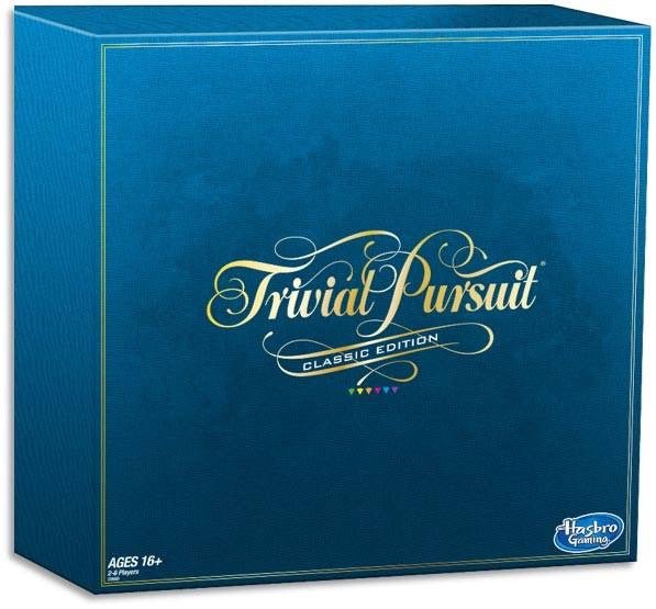 Trivial Pursuit - Classique - Jeu de questions - Rouge et Noir