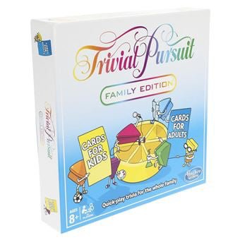 Trivial Pursuit - Famille - Jeu de questions - Rouge et Noir