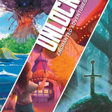 Unlock ! - Enchanted Adventures - Jeu de plateau de stratégie coopératif - Rouge et Noir