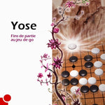 YOSE - Fins de partie au jeu de GO - jeu de go accessoire de go pendule de go - Rouge et Noir