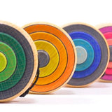 Yoyo Couleurs en Bois - GM - Jonglerie - Rouge et Noir