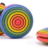 Yoyo Couleurs en Bois - PM - Jonglerie - Rouge et Noir