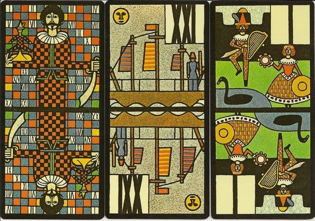 Tarot div Jugendst tarock Ditha Moser