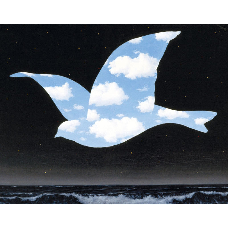 Puzzle MW - 24 p - Oiseau de Ciel - Magritte