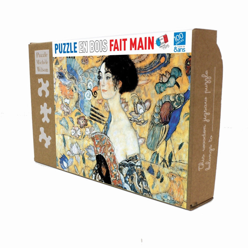Puzzle MW - 100 pièces - La dame à l'éventail - Klimt