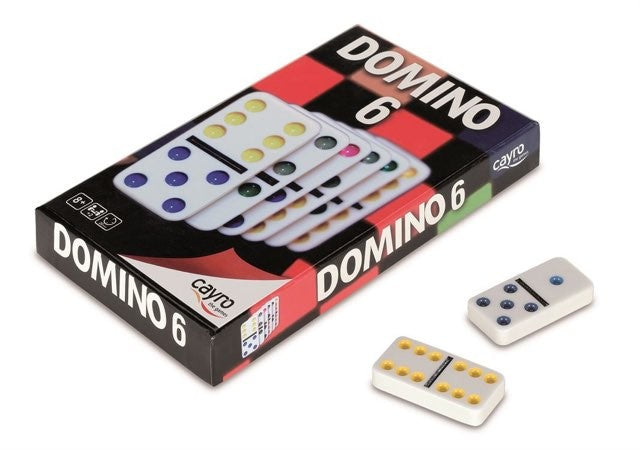 Dominos double 6 couleur