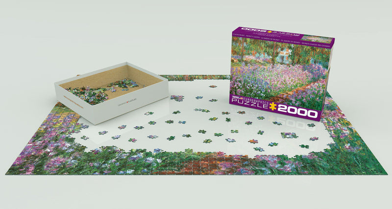 Puzzle Eurographics - 2000 p - Jardin - Monet