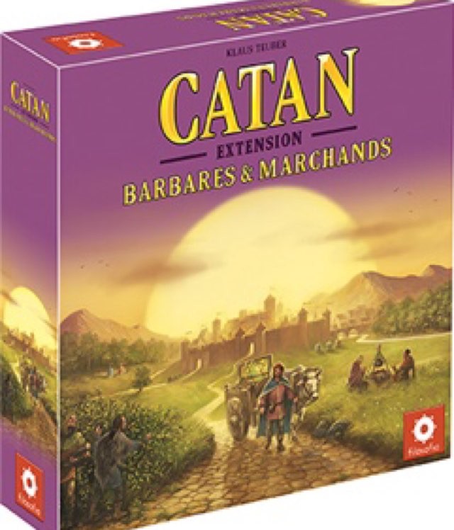 Catan extension - Barbares et marchands