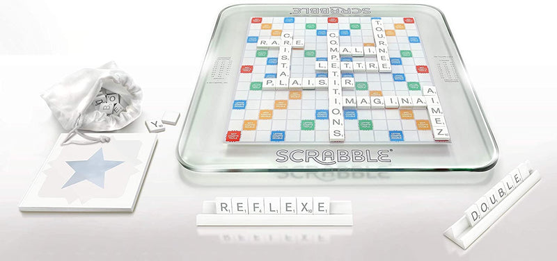 Scrabble en verre
