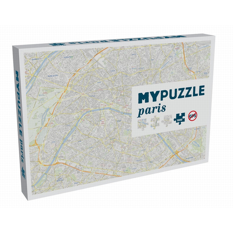 Puzzle 1000 p - Plan de Paris - My Puzzle