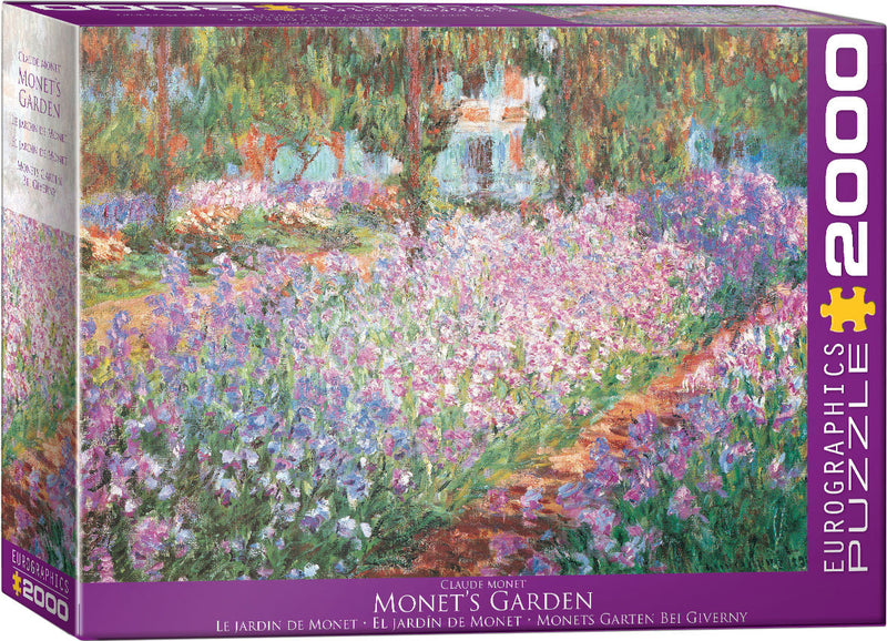 Puzzle Eurographics - 2000 p - Jardin - Monet