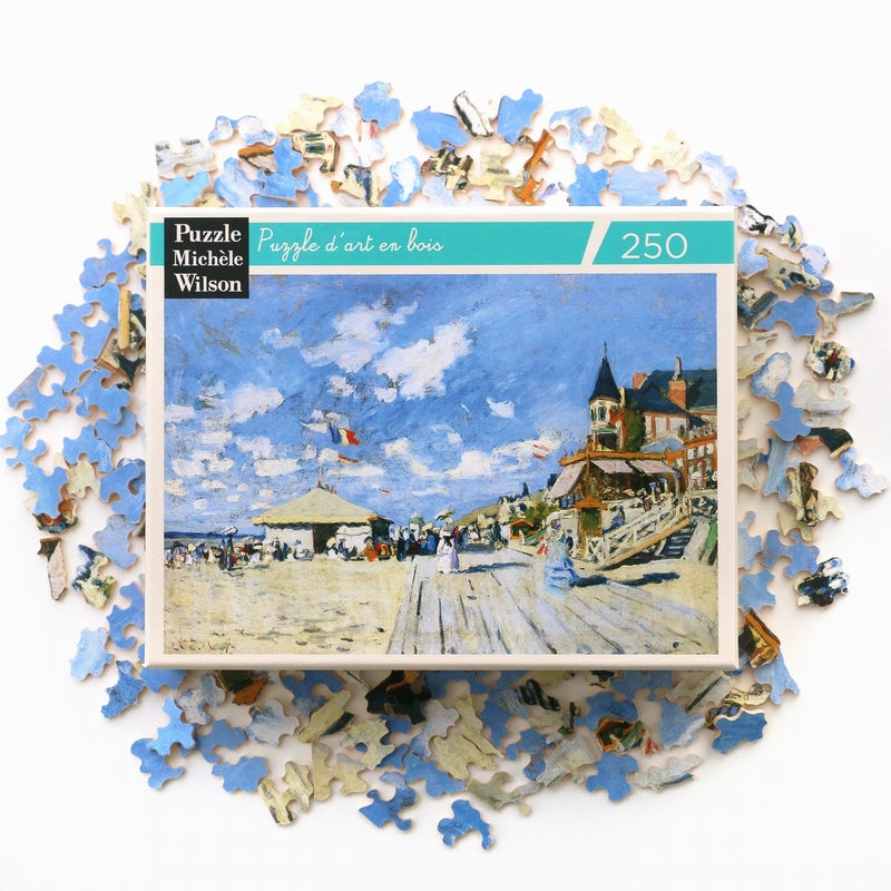 Puzzle MW - 250 p - Les planches de Trouville - Monet