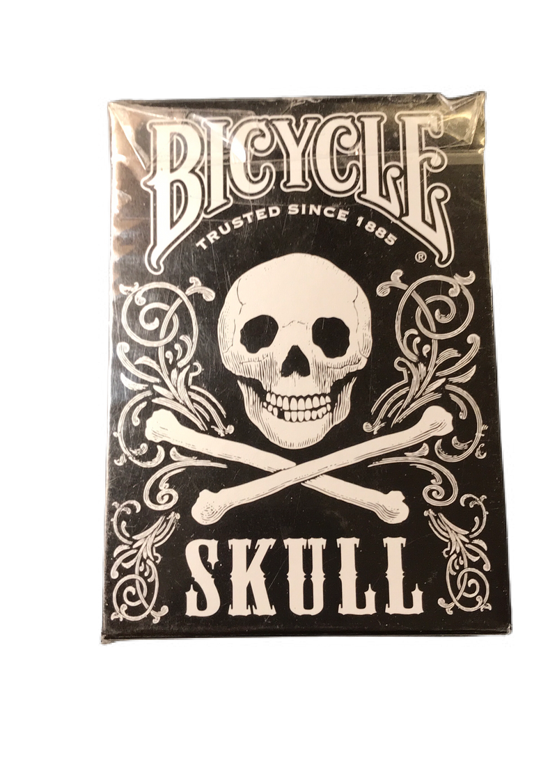 Bicycle Skull Deck Gris
