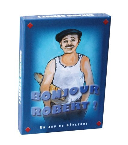 Bonjour Robert ! - Jeux de plateau enfants - Rouge et Noir