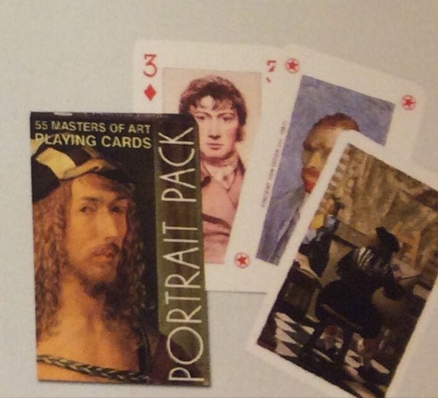 Cartes Portrait Pack - jeu de cartes illustrées - Rouge et Noir